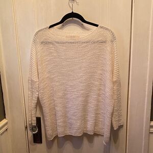 Zara Women's Off-White Knit Sweater